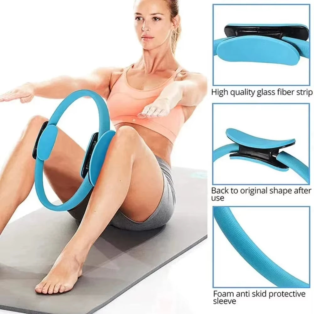 Elevate Your Practice with the Versatile Yoga Ring - Perfect for Pilates, Fitness, and Muscle Training!