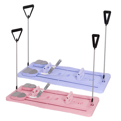 Transform Your Home Workouts with the Foldable 4-In-1 Pilates Board - Ultimate Ab Wheel Roller for Core Strength Training